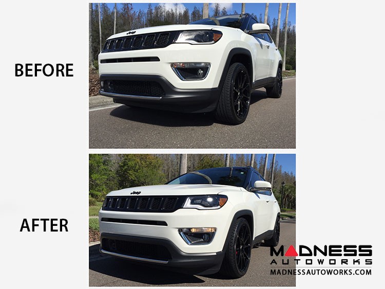 Jeep Compass Lowering Springs by MADNESS